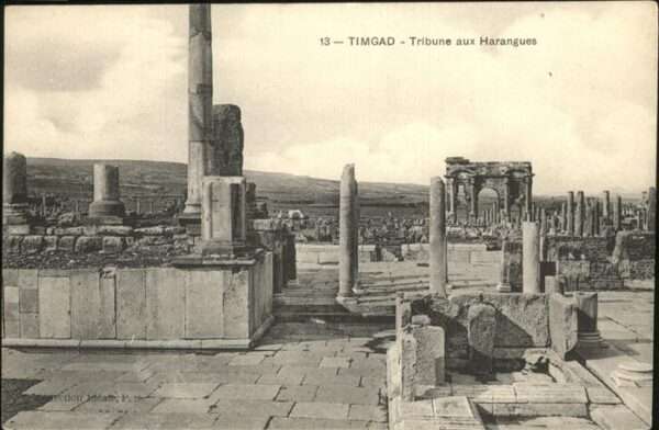 Timgad Tribune aux Harangues