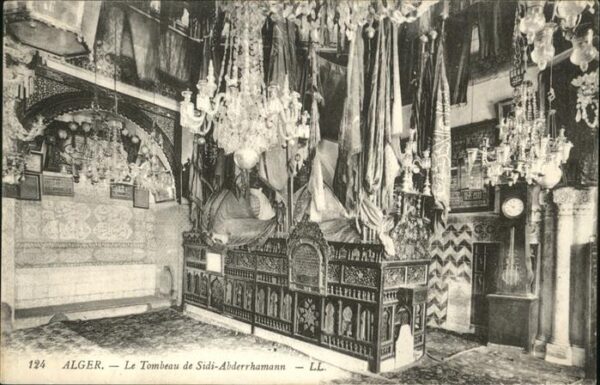 Alger Algerien Tpmbeau de Sidi Abderrhamann