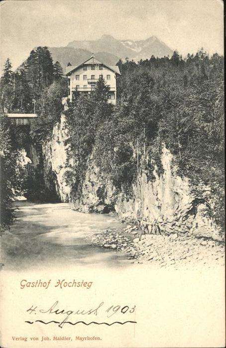 Mayrhofen Zillertal Gasthof Hochsteg
