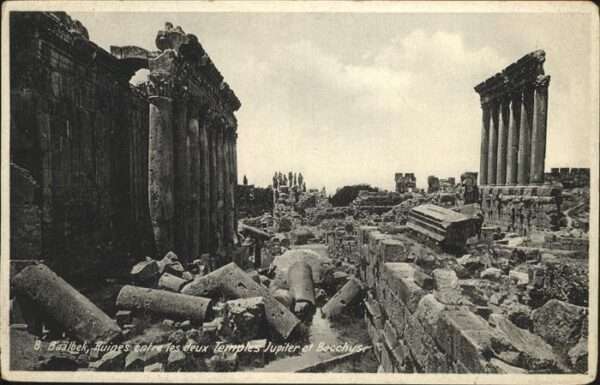 Baalbek Baalbeck Temples Jupiter et Bacchus