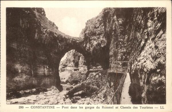 Constantine Algerien Pont dans les gorges du Rummel
