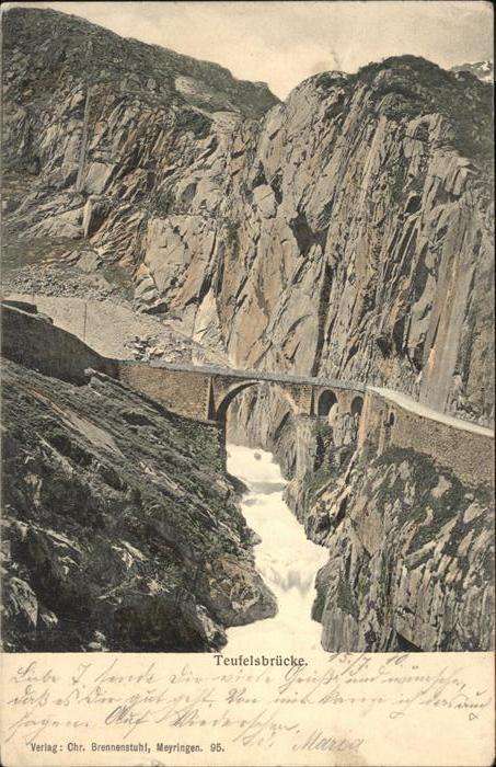 Schoellenen Teufelsbrücke