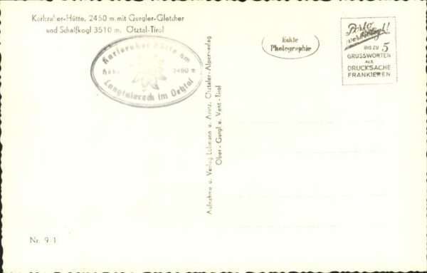 Gurgler Gletscher Karlsruher Hütte – Bild 2