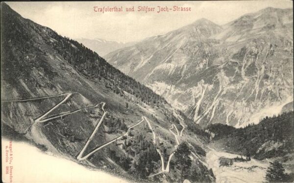 Stilfserjoch Passo dello Stelvio Strasse