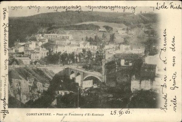 Constantine Algerien Pont Faubourg El Kantara