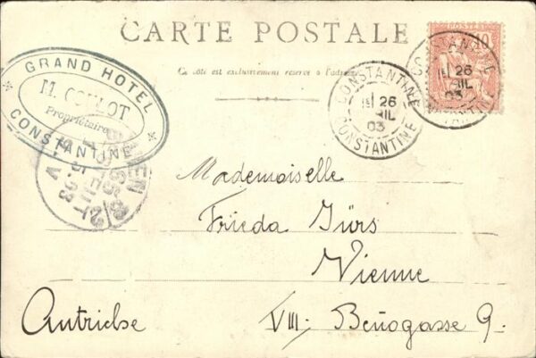 Constantine Algerien Pont Faubourg El Kantara – Bild 2