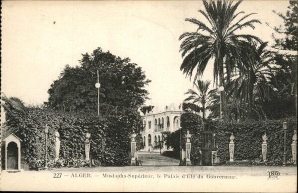 Alger Algerien Mustapha Superieur Palais