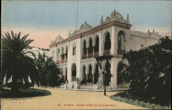 Alger Algerien Palais Ete Gouverneur