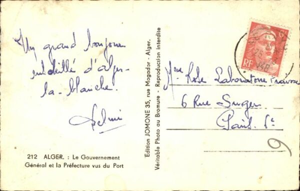 Alger Algerien Le Gouvernement Port – Bild 2