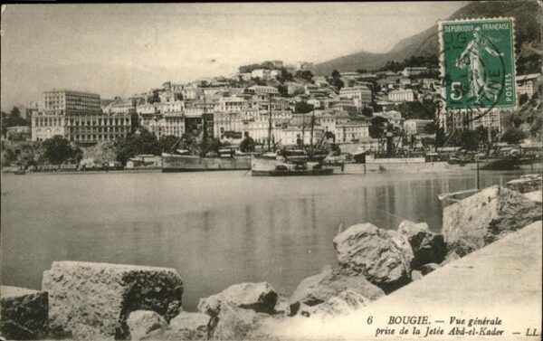 Bougie Bejaia Algeria Jetee Abd el Kader Schiff