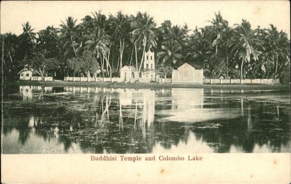 Colombo Ceylon Sri Lanka Buddhist Temple