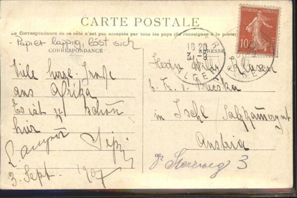 Alger Algerien Palais Hiver Gouverneur Pferd Hotel Col – Bild 2