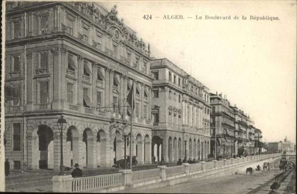 Alger Algerien Boulevard de la Repubique