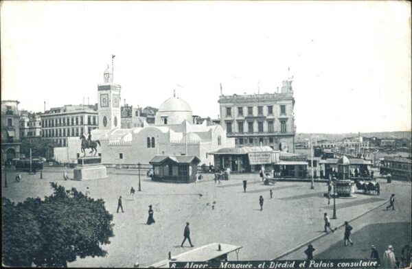 Alger Algerien Mosquee Djedid Palais Consulaire