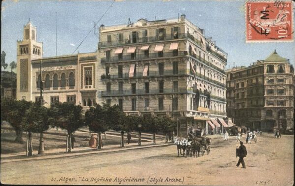 Alger Algerien la Depeche Algerienne Kutsche