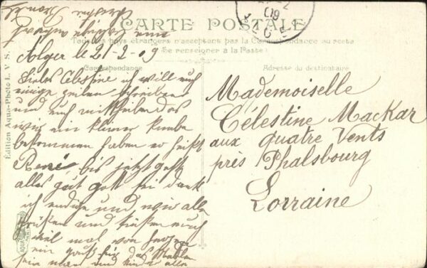 Alger Algerien la Depeche Algerienne Kutsche – Bild 2
