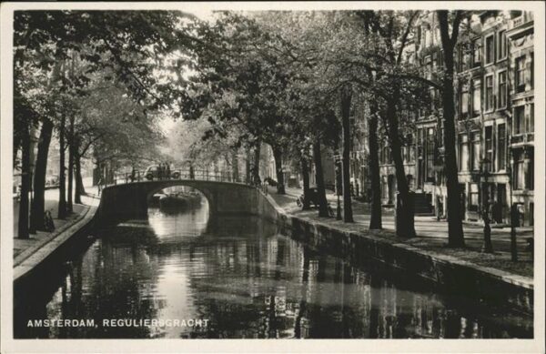 Amsterdam Niederlande Reguliersgracht