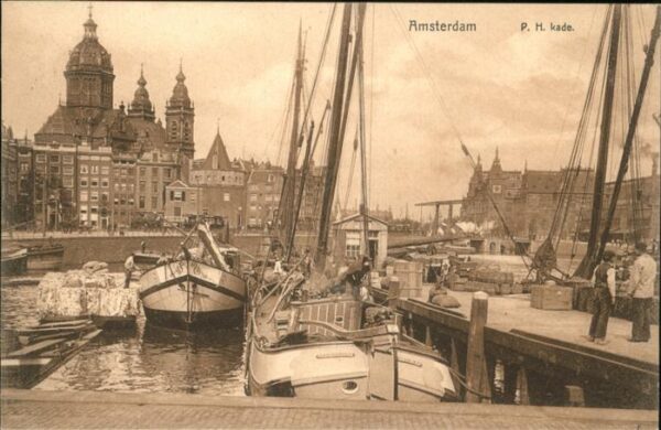 Amsterdam Niederlande Schiff