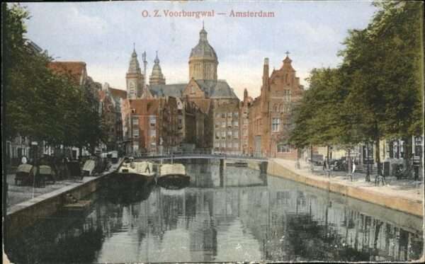 Amsterdam Niederlande Voorburgwal