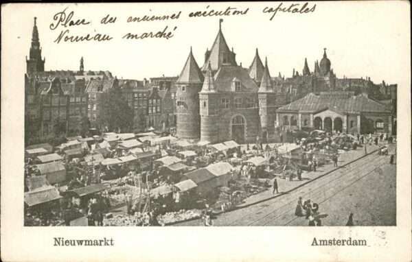 Amsterdam Niederlande Nieuwmarkt