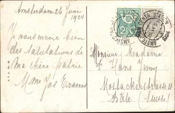 Amsterdam Niederlande Hoogesluis Kutsche – Bild 2