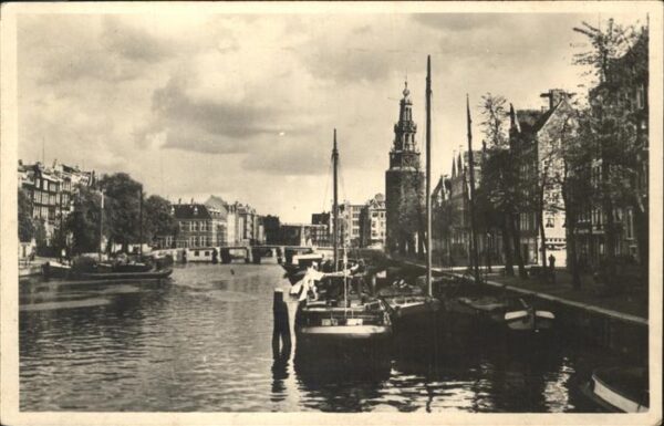 Amsterdam Niederlande Montelbaanstoren