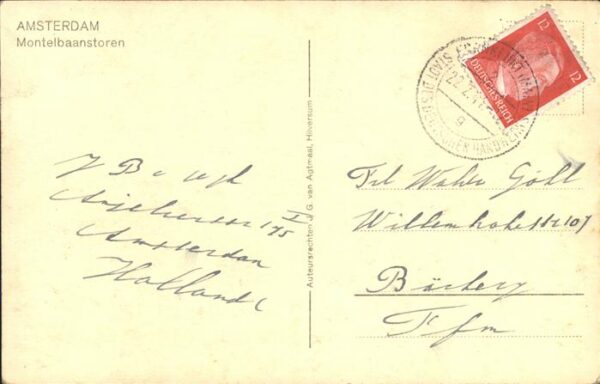 Amsterdam Niederlande Montelbaanstoren – Bild 2