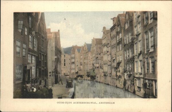 Amsterdam Niederlande Oude Zijds Achterburgwal