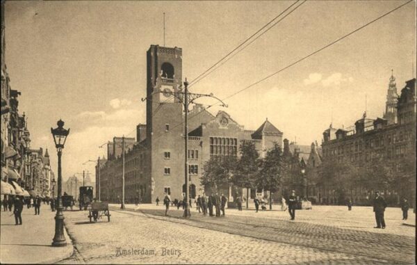 Amsterdam Niederlande Beurs Kutsche