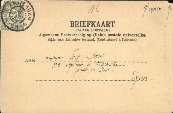 Amsterdam Niederlande Achterburgwal – Bild 2