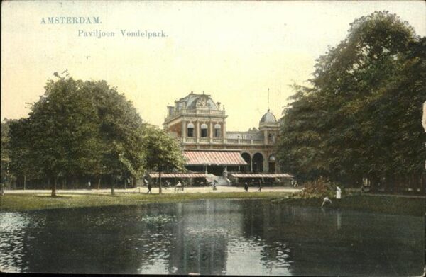 Amsterdam Niederlande Paviljoen Vondelpark