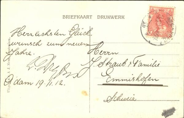 Amsterdam Niederlande Amstel Kloveniersburgwal – Bild 2