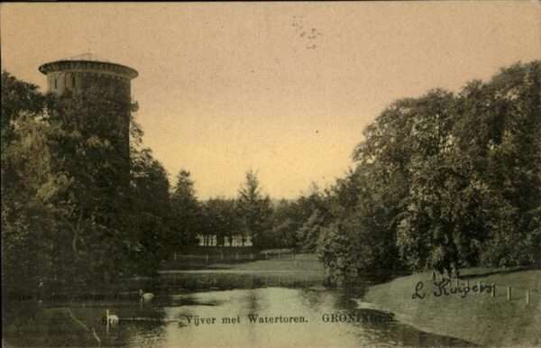 Groningen Vijver Watertoren