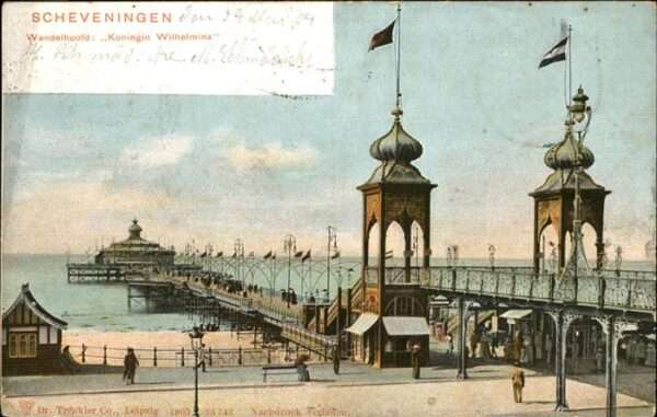 Scheveningen Wandelhoofd Köningin Wilhelmina
