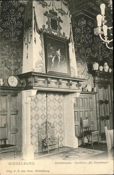 Middelburg Zeeland Schutterszaal Confrerie St Sebastiaan