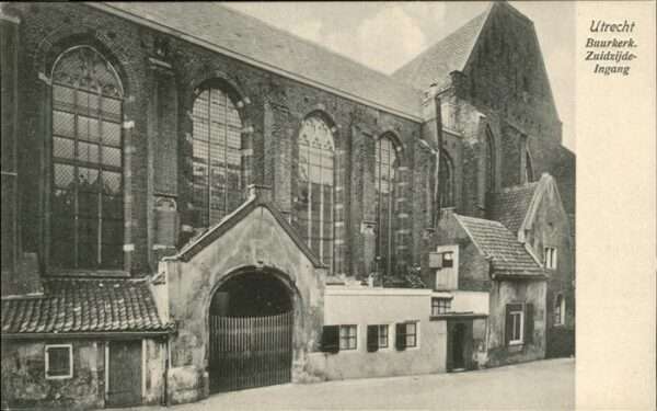 Utrecht Buurkerk Zuidzijde Ingang