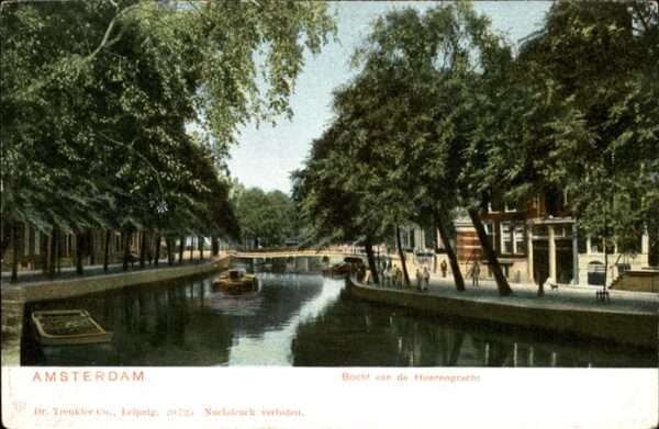 Amsterdam Niederlande Bocht Heerengracht