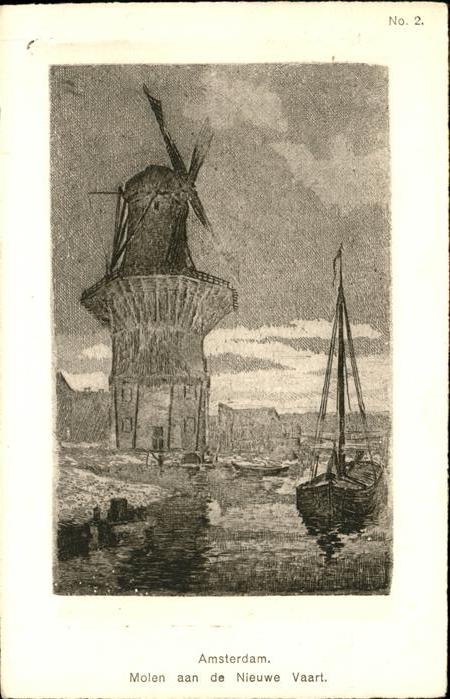 Amsterdam Niederlande Molen
