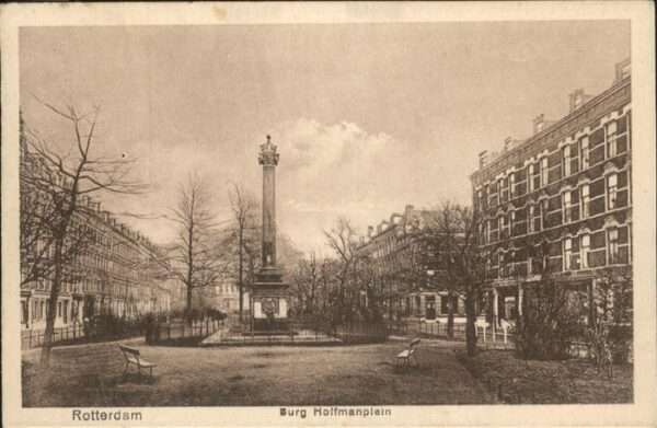Rotterdam Burg Hoffmanplein