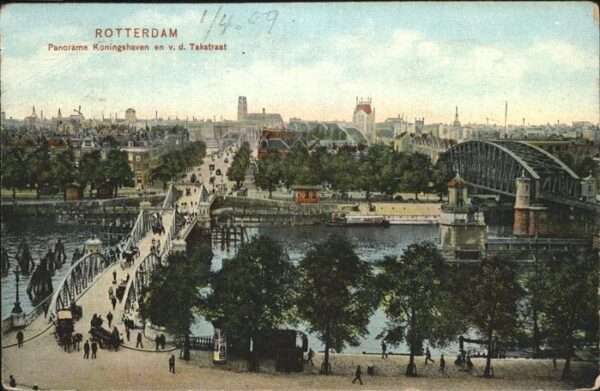 Rotterdam Koningshaven  Brücke Kutsche