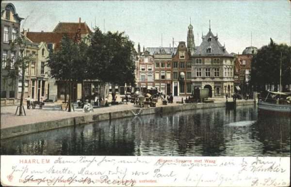 Haarlem Binnen Spaarne met Waag