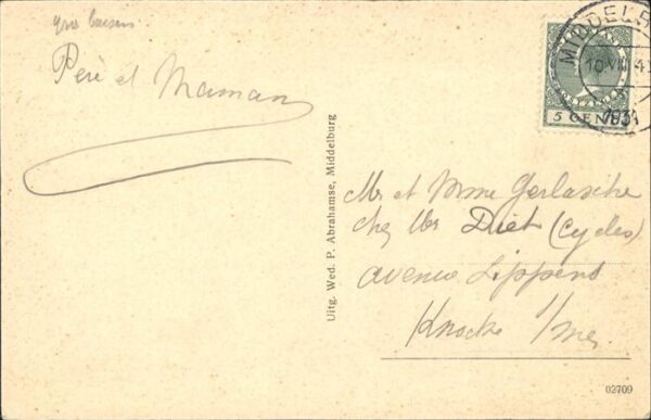 Middelburg Zeeland Groote Markt met Stadhuis – Bild 2