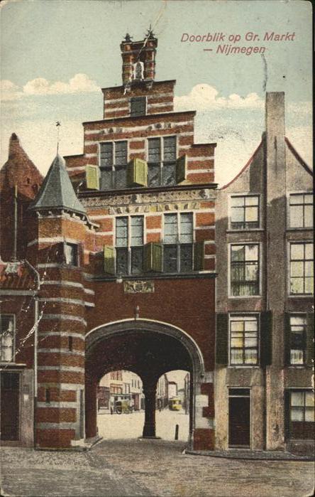 Nijmegen Doorblik Groote Markt