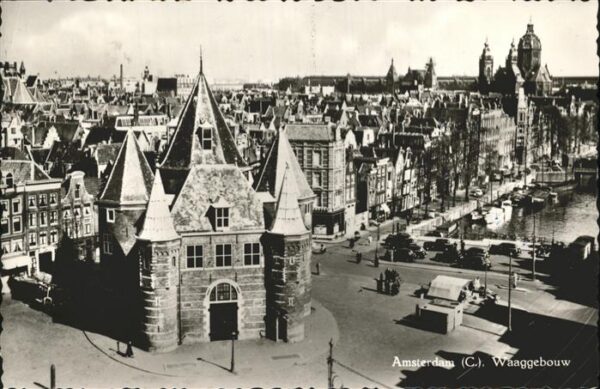 Amsterdam Niederlande Waaggebouw