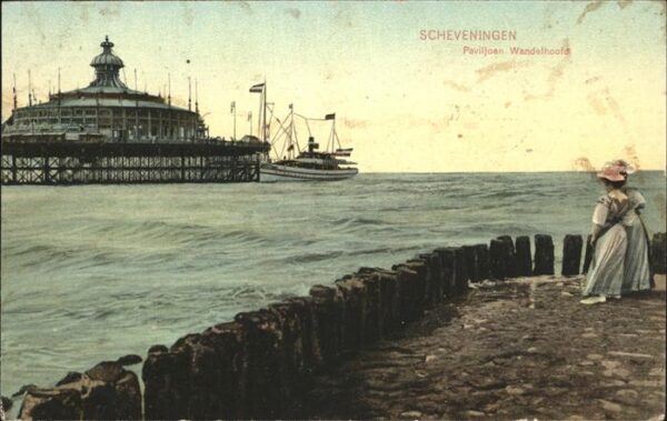 Scheveningen Paviljoen Wandelhoofd Schiff