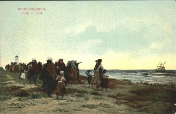 Scheveningen Schip in nood