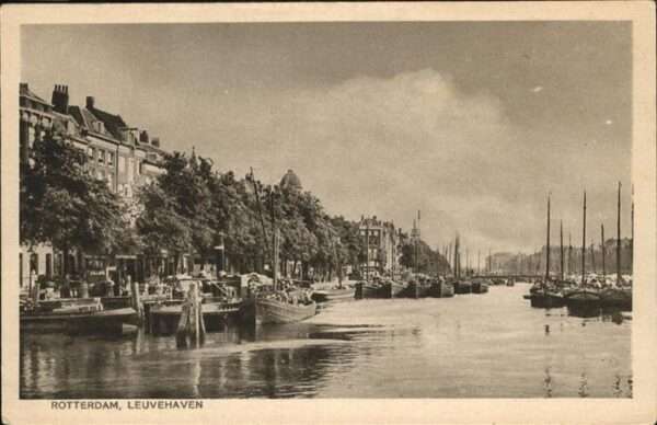 Rotterdam Leuvehaven Schiff