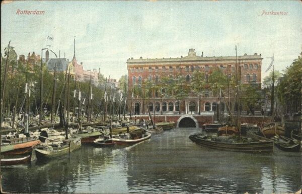 Rotterdam Postkantoor Schiff