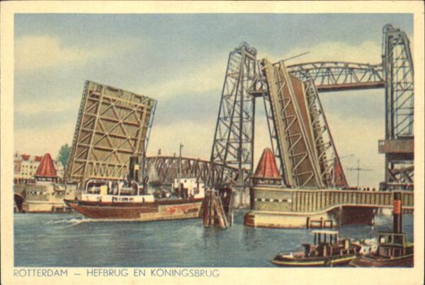 Rotterdam Hefbrug Koningsbrug