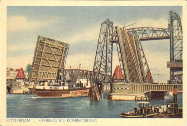 Rotterdam Hefbrug Koningsbrug